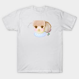 Cute Poodle Drawing T-Shirt